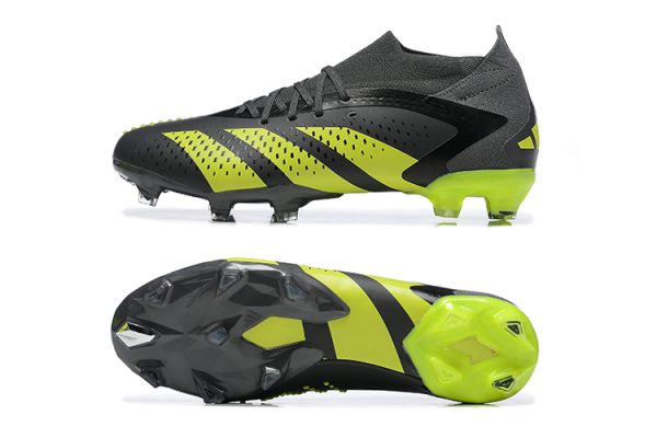 Botas de Fútbol Adidas Predator Accuracy+ FG Verde Negro