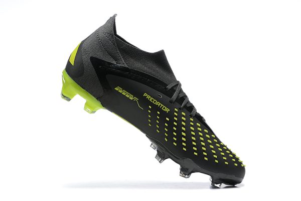 Botas de Fútbol Adidas Predator Accuracy+ FG Verde Negro