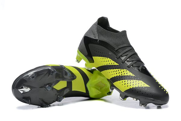 Botas de Fútbol Adidas Predator Accuracy+ FG Verde Negro