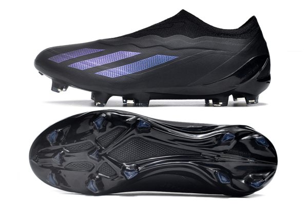 Botas de Fútbol Adidas x23crazyfast.1 FG Negro Púrpura