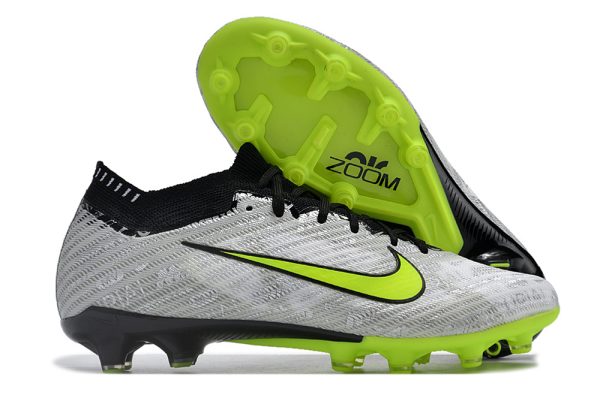 Botas de Fútbol Nike Air Zoom Mercurial Superfly IX Elite AG Gris Verde