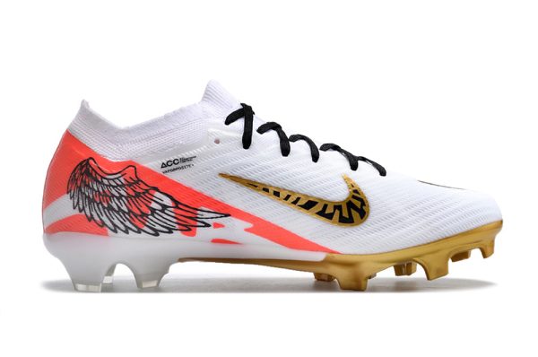 Botas de Fútbol Nike Air Zoom Mercurial Superfly IX Elite FG Dorado Rosa