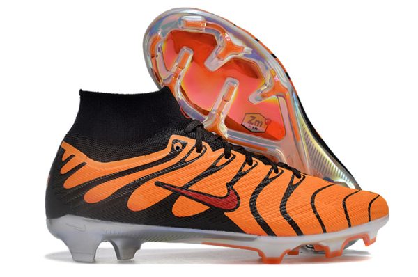 Botas de Fútbol Nike Air Zoom Mercurial Superfly IX Elite FG Naranja Negro