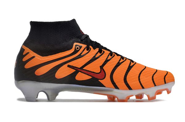 Botas de Fútbol Nike Air Zoom Mercurial Superfly IX Elite FG Naranja Negro