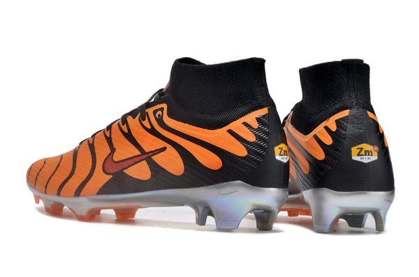 Botas de Fútbol Nike Air Zoom Mercurial Superfly IX Elite FG Naranja Negro