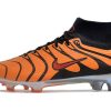 Botas de Fútbol Nike Air Zoom Mercurial Superfly IX Elite FG Naranja Negro