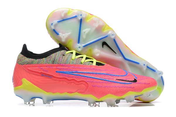 Botas de Fútbol Nike Phantom GX Elite FG Rosa Amarillo