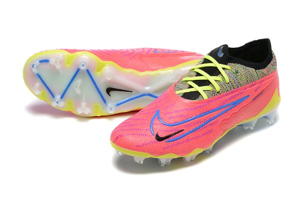 Botas de Fútbol Nike Phantom GX Elite FG Rosa Amarillo