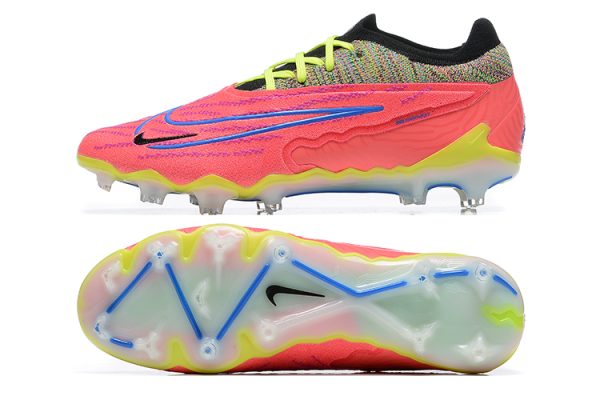 Botas de Fútbol Nike Phantom GX Elite FG Rosa Amarillo