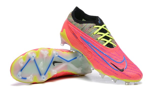 Botas de Fútbol Nike Phantom GX Elite FG Rosa Amarillo