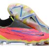 Botas de Fútbol Nike Phantom GX Elite FG-Rosa Negro Amarillo