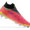 Botas de Fútbol Nike Phantom GX Elite FG-Rosa Negro Amarillo