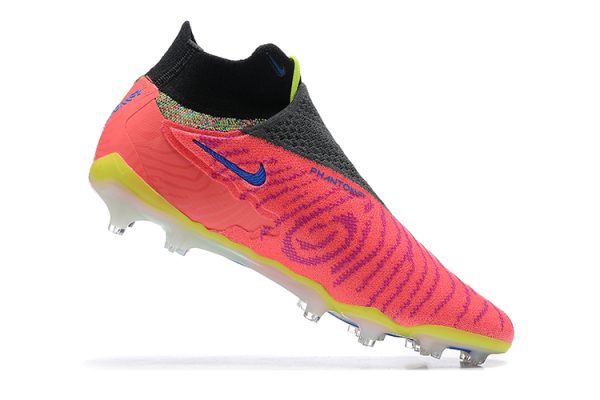 Botas de Fútbol Nike Phantom GX Elite FG-Rosa Negro Amarillo