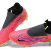 Botas de Fútbol Nike Phantom GX Elite FG-Rosa Negro Amarillo