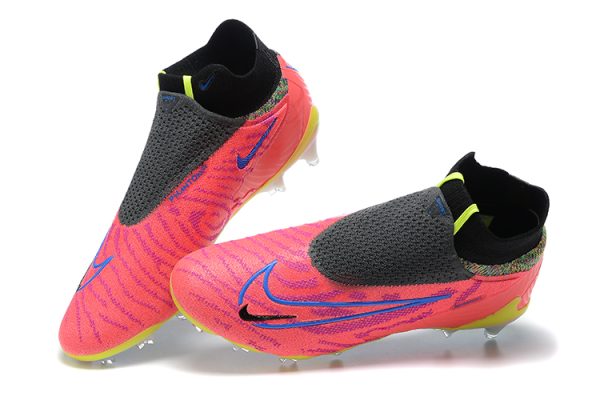 Botas de Fútbol Nike Phantom GX Elite FG-Rosa Negro Amarillo