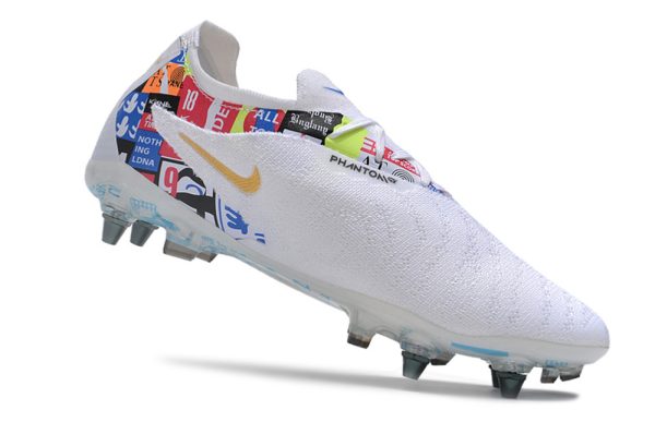 Botas de Fútbol Harry Kane-Nike Phantom GX Elite SG Blanco Oro