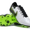 Botas de Fútbol NikeTiempo Legend 10 Elite FG – Blanco Negro Verde