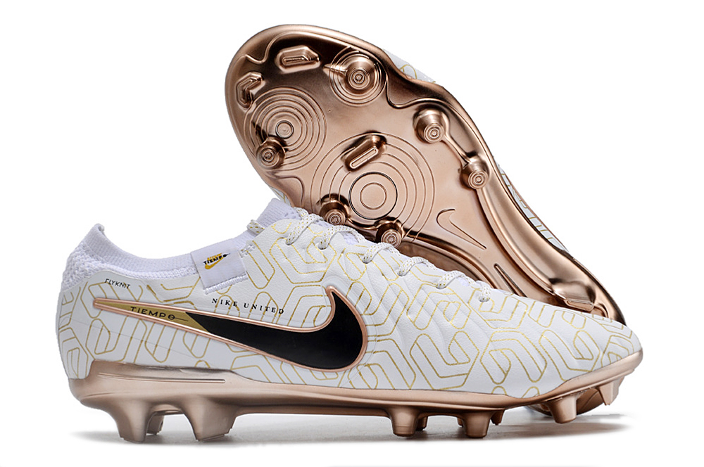 Botas de Fútbol NikeTiempo Legend 10 Elite FG – Blanco Plata