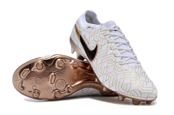 Botas de Fútbol NikeTiempo Legend 10 Elite FG – Blanco Plata