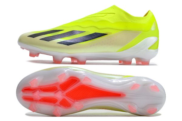 Botas de Fútbol adidas X Crazyfast.1 Laceless FG Verde