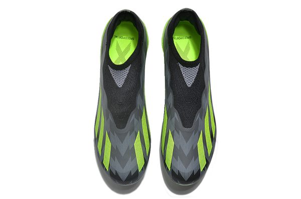 Botas de Fútbol adidas X Crazyfast.1 Laceless FG Verde Negro