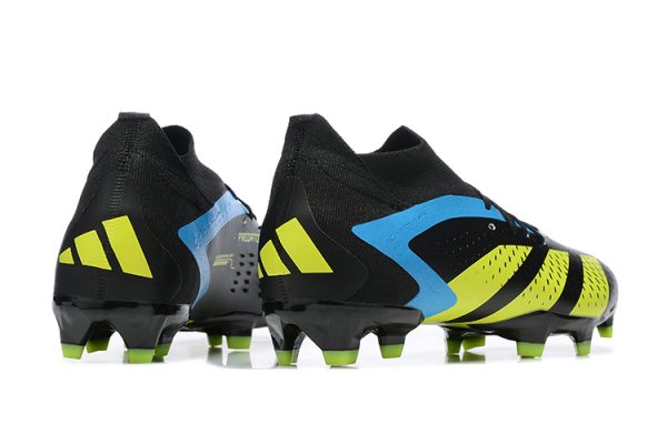 Botas de Fútbol Adidas Predator Accuracy+ FG Negro Verde Azul