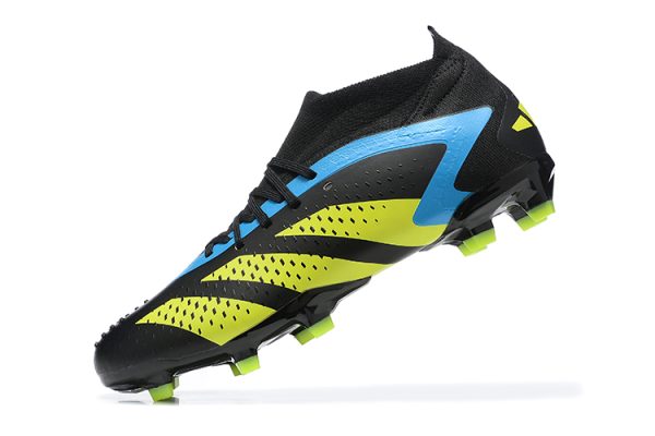 Botas de Fútbol Adidas Predator Accuracy+ FG Negro Verde Azul