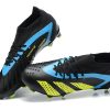 Botas de Fútbol Adidas Predator Accuracy+ FG Negro Verde Azul