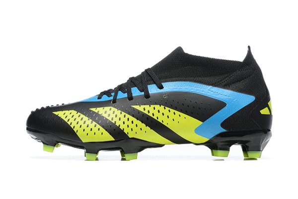 Botas de Fútbol Adidas Predator Accuracy+ FG Negro Verde Azul