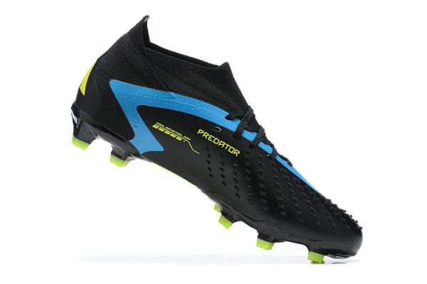 Botas de Fútbol Adidas Predator Accuracy+ FG Negro Verde Azul