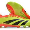 Botas de Fútbol Adidas Predator Accuracy+ FG Verde Negro Naranja