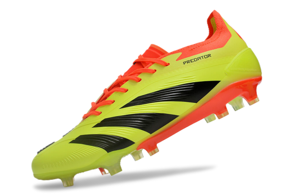 Botas de Fútbol Adidas Predator Accuracy+ FG Verde Negro Naranja