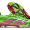 Botas de Fútbol Adidas Predator Accuracy+ FG Verde Púrpura