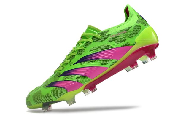 Botas de Fútbol Adidas Predator Accuracy+ FG Verde Púrpura