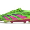 Botas de Fútbol Adidas Predator Accuracy+ FG Verde Púrpura