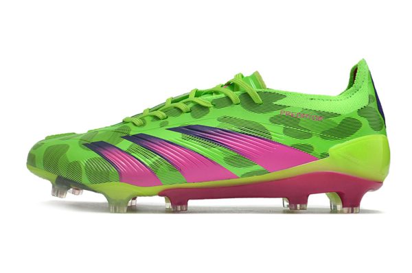 Botas de Fútbol Adidas Predator Accuracy+ FG Verde Púrpura