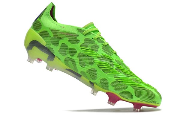 Botas de Fútbol Adidas Predator Accuracy+ FG Verde Púrpura