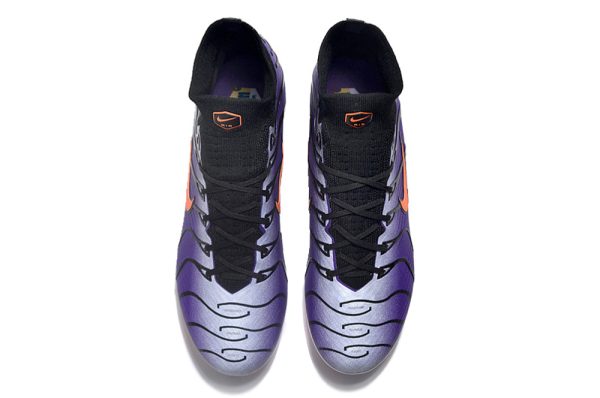 Botas de Fútbol Kylian Mbappé Nike Air Zoom Mercurial Superfly IX Elite FG Niños Púrpura Negro