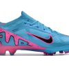 Botas de Fútbol NNike Air Zoom Mercurial Vapor XV Elite FG Mujeres – Azul Rosa