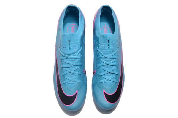 Botas de Fútbol NNike Air Zoom Mercurial Vapor XV Elite FG Mujeres – Azul Rosa