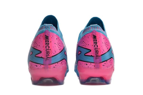 Botas de Fútbol NNike Air Zoom Mercurial Vapor XV Elite FG Mujeres – Azul Rosa