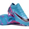 Botas de Fútbol NNike Air Zoom Mercurial Vapor XV Elite FG Mujeres – Azul Rosa