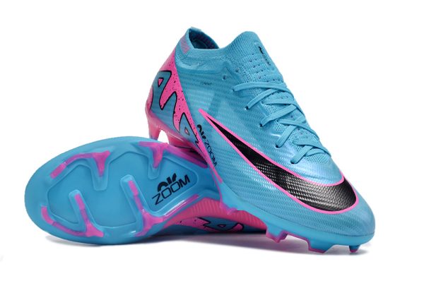 Botas de Fútbol NNike Air Zoom Mercurial Vapor XV Elite FG Mujeres – Azul Rosa