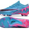 Botas de Fútbol NNike Air Zoom Mercurial Vapor XV Elite FG Mujeres – Azul Rosa