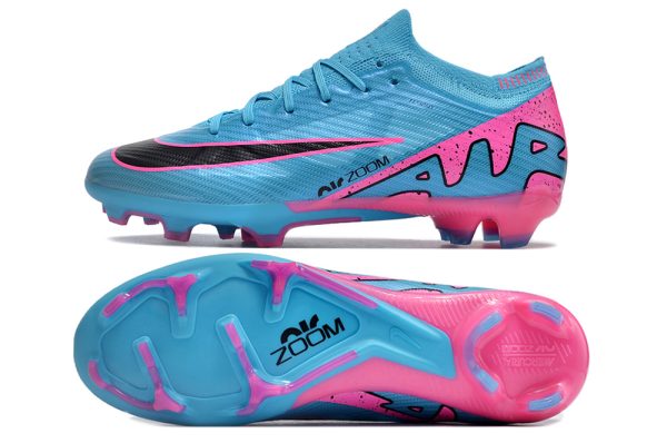 Botas de Fútbol NNike Air Zoom Mercurial Vapor XV Elite FG Mujeres – Azul Rosa