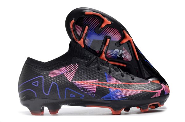 Botas de Fútbol NNike Air Zoom Mercurial Vapor XV Elite FG Mujeres – Negro Púrpura