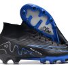 Botas de Fútbol Nike Air Zoom Mercurial Superfly IX Elite AG Negro Azul