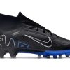 Botas de Fútbol Nike Air Zoom Mercurial Superfly IX Elite AG Negro Azul