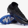 Botas de Fútbol Nike Air Zoom Mercurial Superfly IX Elite AG Negro Azul