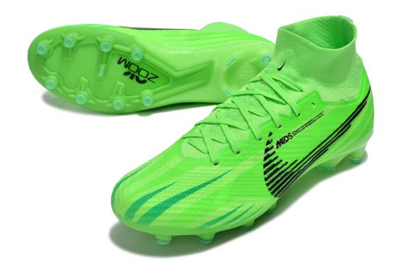 Botas de Fútbol Nike Air Zoom Mercurial Superfly IX Elite AG Verde